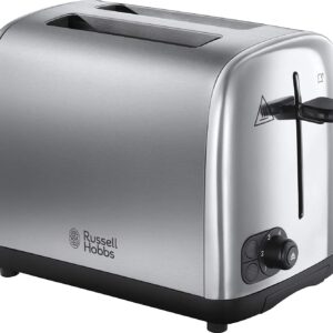 Russell Hobbs Stainless Steel 2 Slice Toaster Brushed & Polished Finish