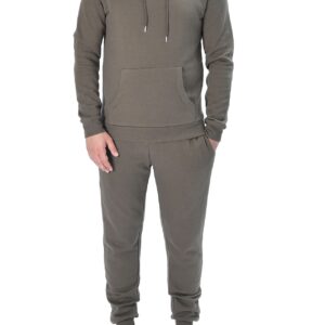 MENS HOODIE KHAKI XL