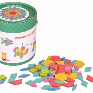 LELIN WOODEN MOSAIC BLOCKS 250PCS L10263