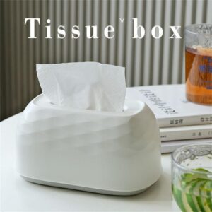 Modern Minimalist Tissue Box - Space-saving Dual-purpose Design