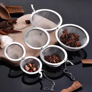 MEXQCH Tea Infuser - Premium Stainless Steel Filter for Fresh Brews