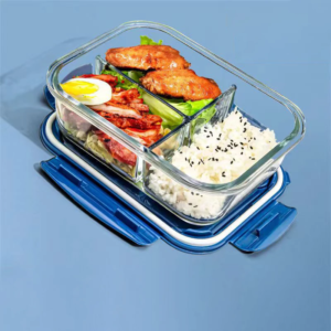 To Catch Fish Glass Lunch Box - Eco-Friendly & Leakproof Design 1050ml